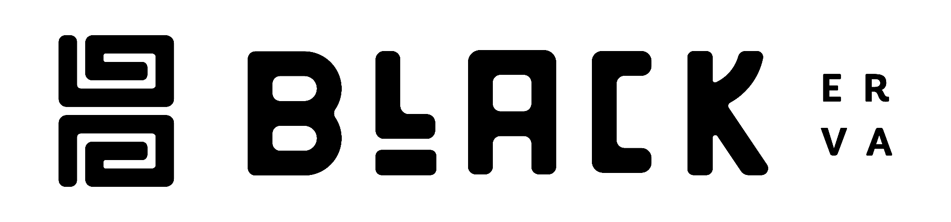Logo horizontal — Monocromática Preta (PNG)